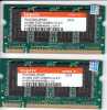 Prodám pár NTB pamětí DDR333,2x512MB, CL2.5, PC2700.100% funkční se zárukou 3měs. Cena za pár 420,-
