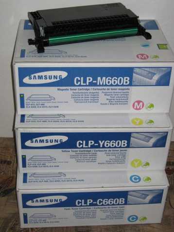 Tonery pro tiskárnu Samsung CLP,CLX