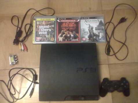 PS3-320GB+3 hry
