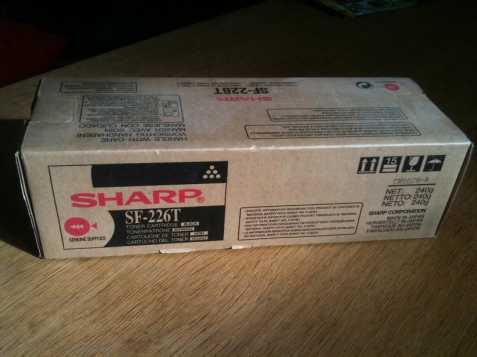 Original Sharp Toner cartridge Sf-2