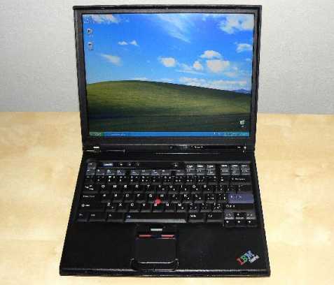 Notebook IBM ThinkPad T40