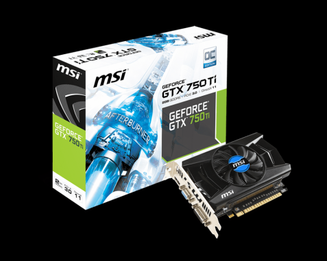 MSI GeForce GTX 750 Ti OC 2GB